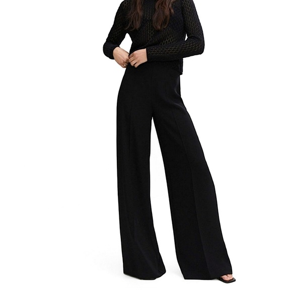 Mango Pants - 🖤 MNG Mango Black Dress Pants 12